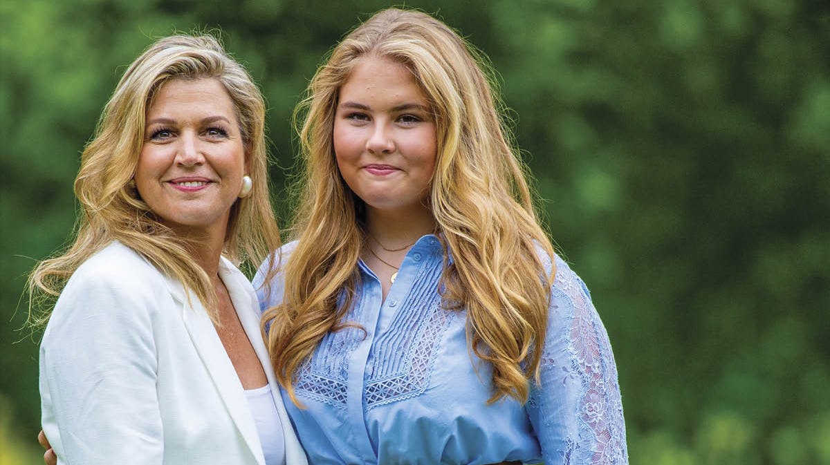 Dronning Maxima, kronprinsesse Amalia