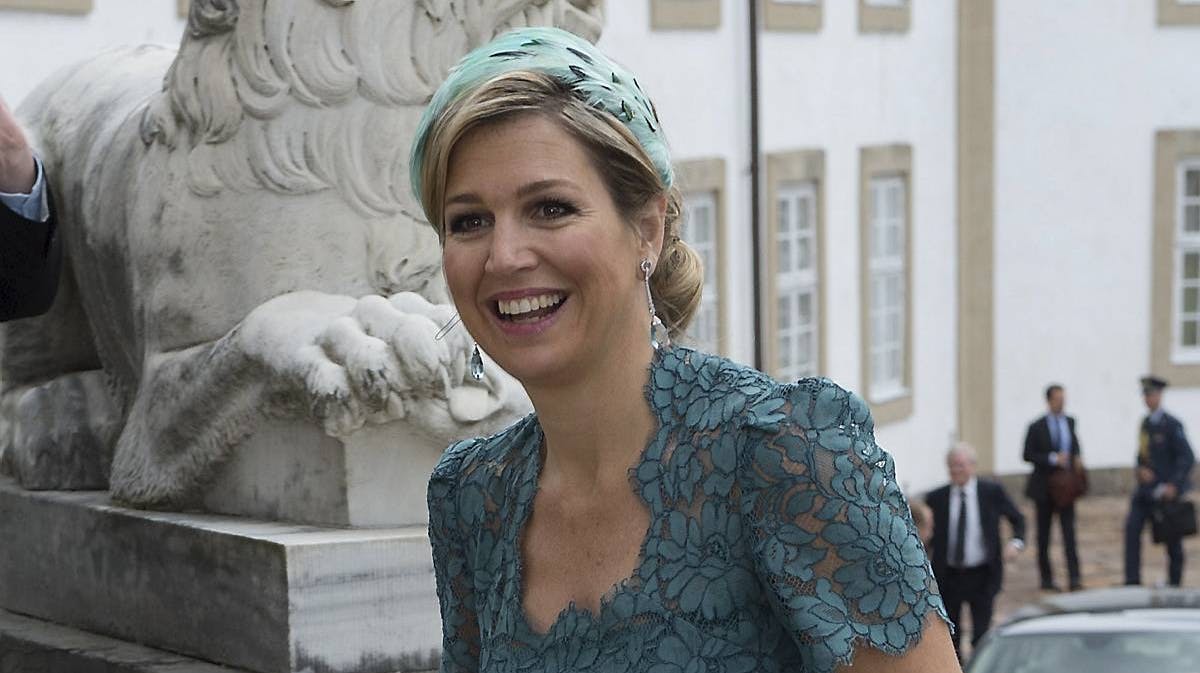 Dronning Maxima på et af sine besøg i Danmark