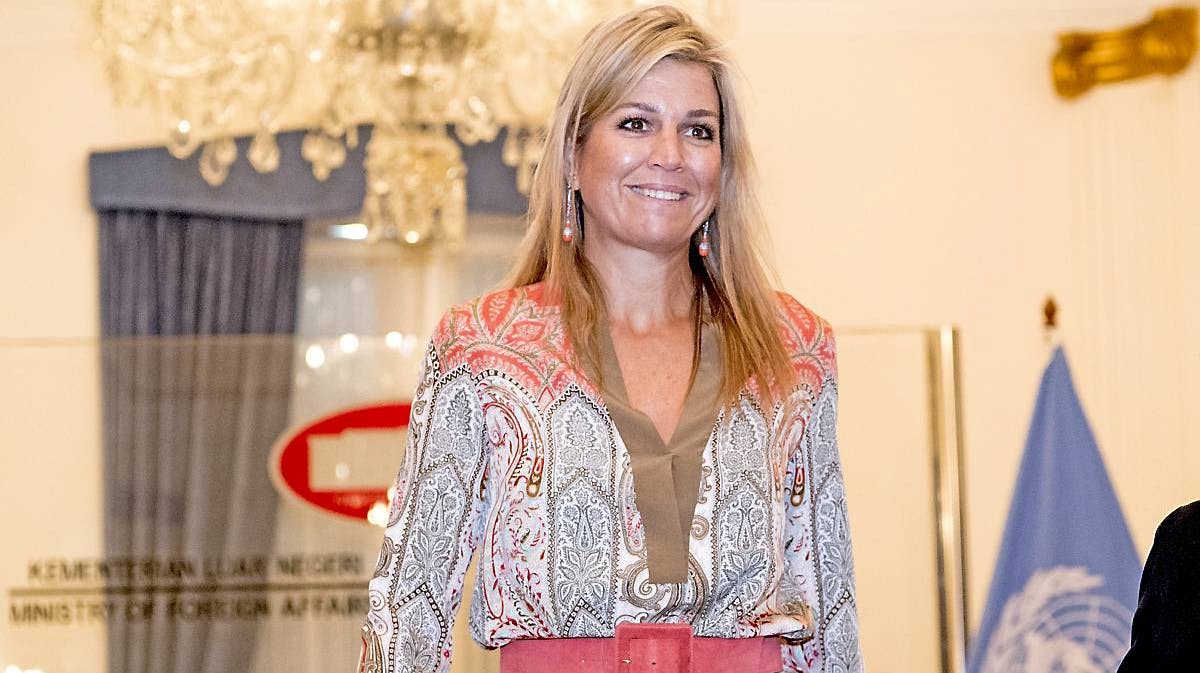 Dronning Maxima.
