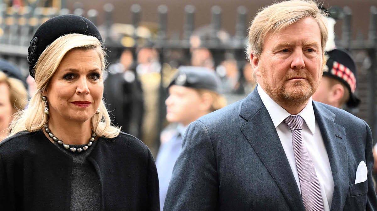 Dronning Maxima og kong Willem-Alexander.&nbsp;