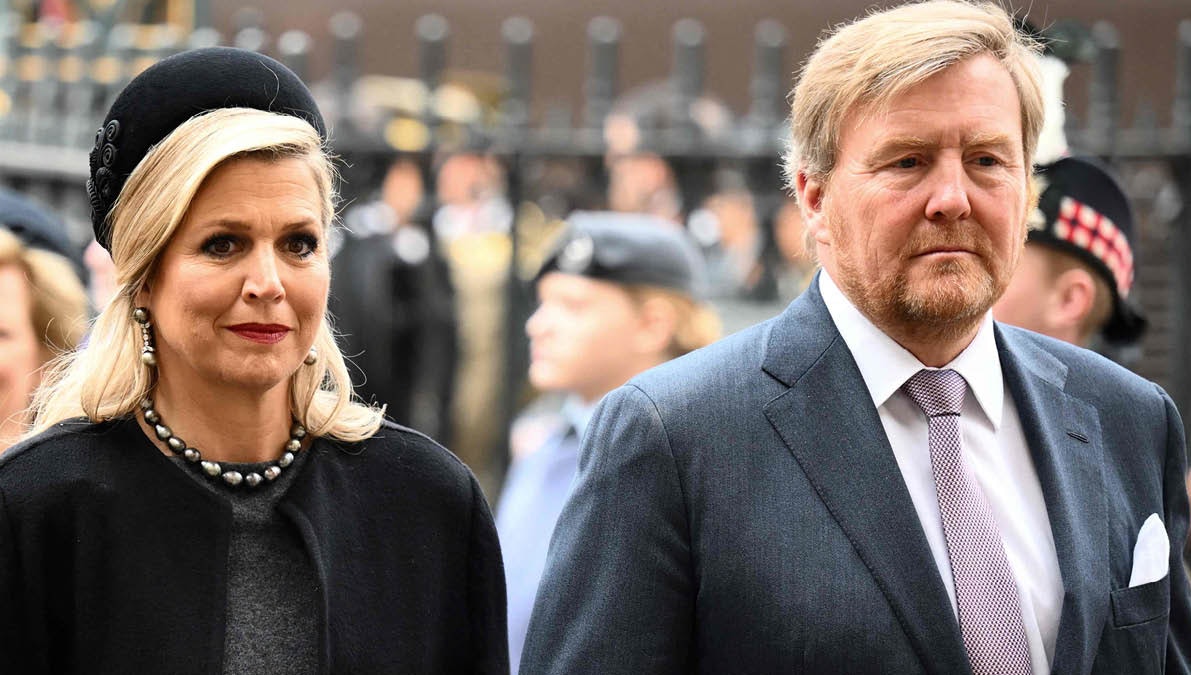 Dronning Maxima og kong Willem-Alexander.&nbsp;