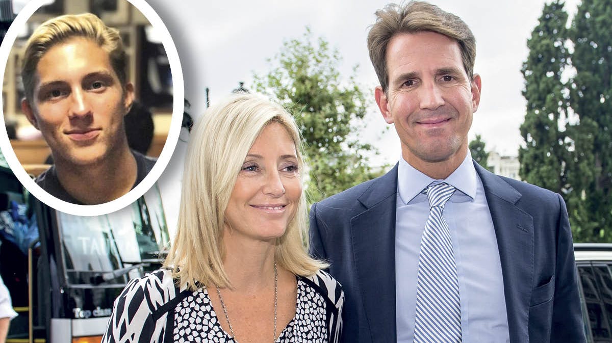 Prins Konstantin-Alexios, kronprinsesse Marie-Chantal, kronprins Pavlos