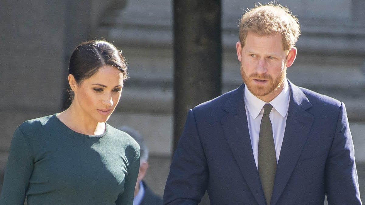 Hertuginde Meghan og prins Harry.