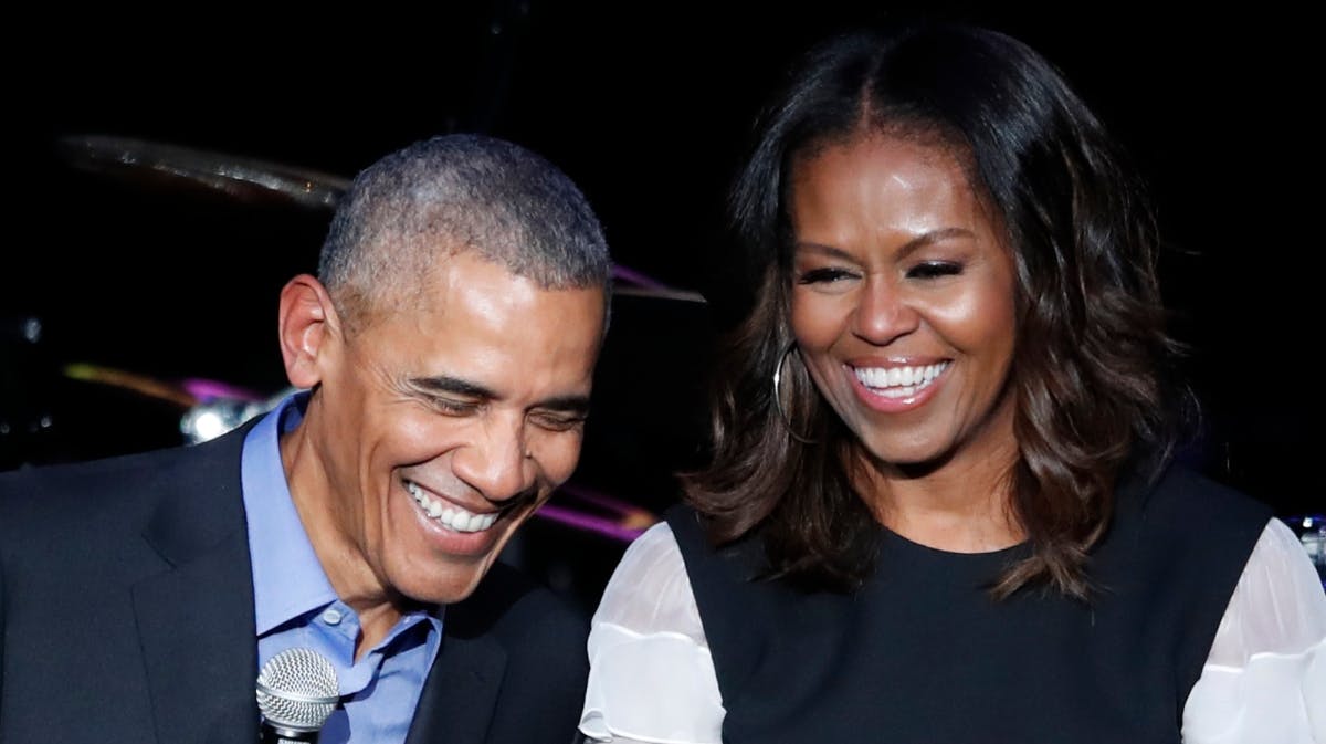 Barack og Michelle Obama