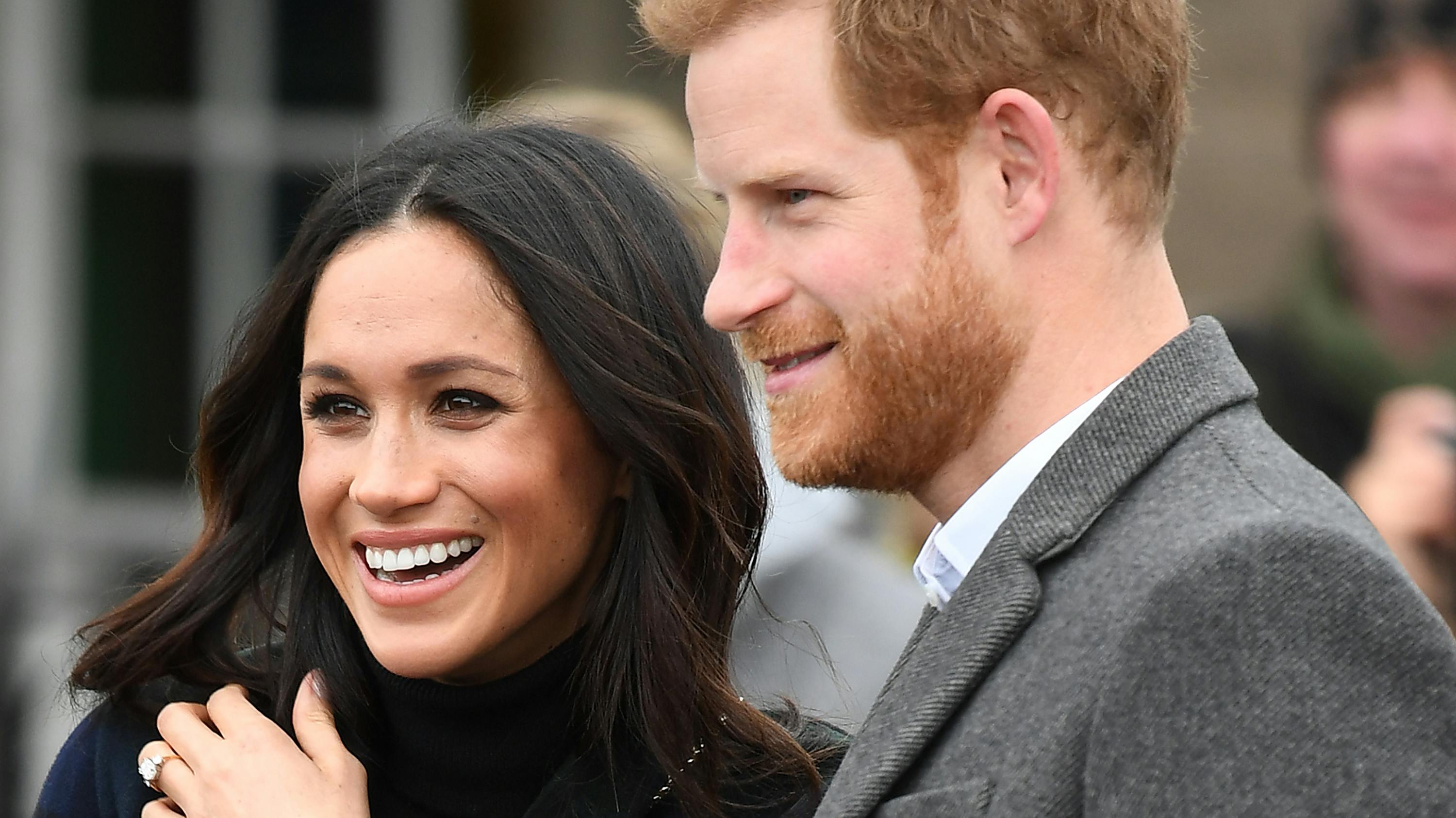 Hertuginde Meghan og prins Harry. 