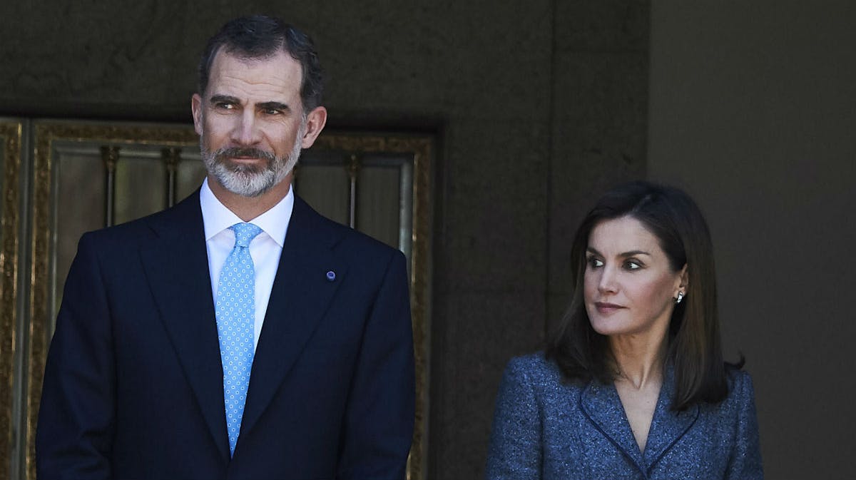 Kong Felipe og dronning Letizia. 