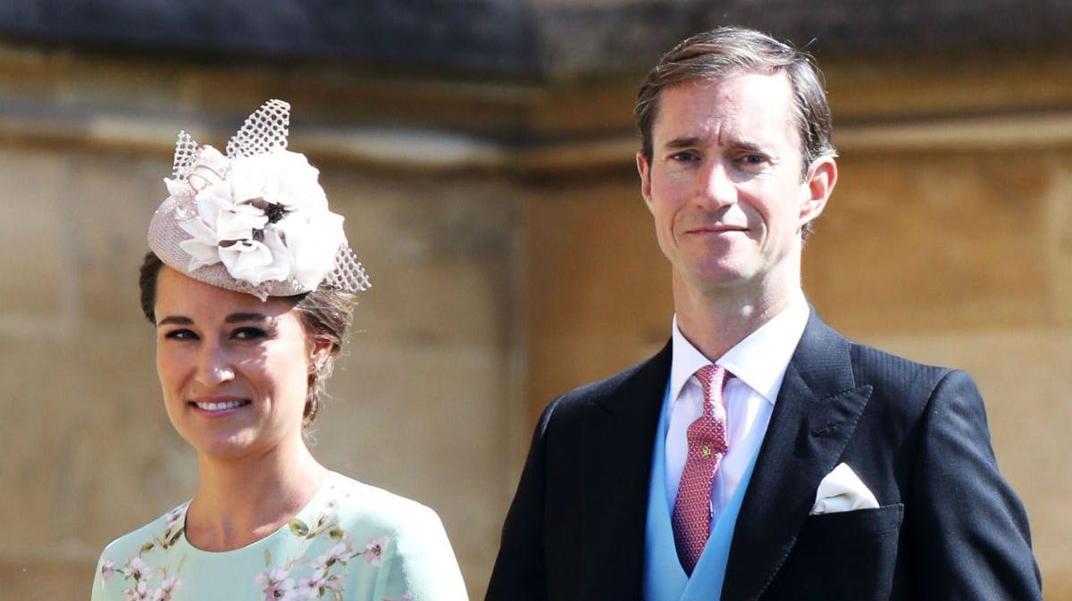 Pippa Middleton og hendes mand, James Matthew. 