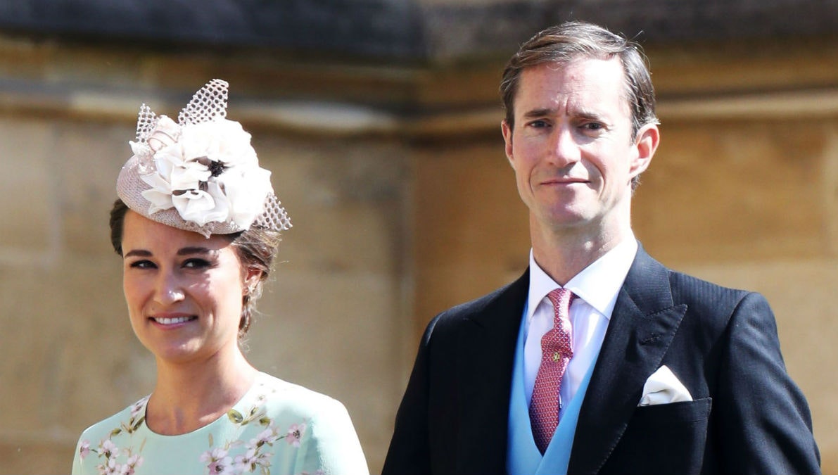 Pippa Middleton og hendes mand, James Matthew.&nbsp;