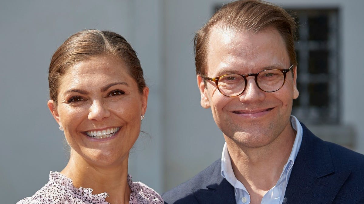 Kronprinsesse Victoria og prins Daniel