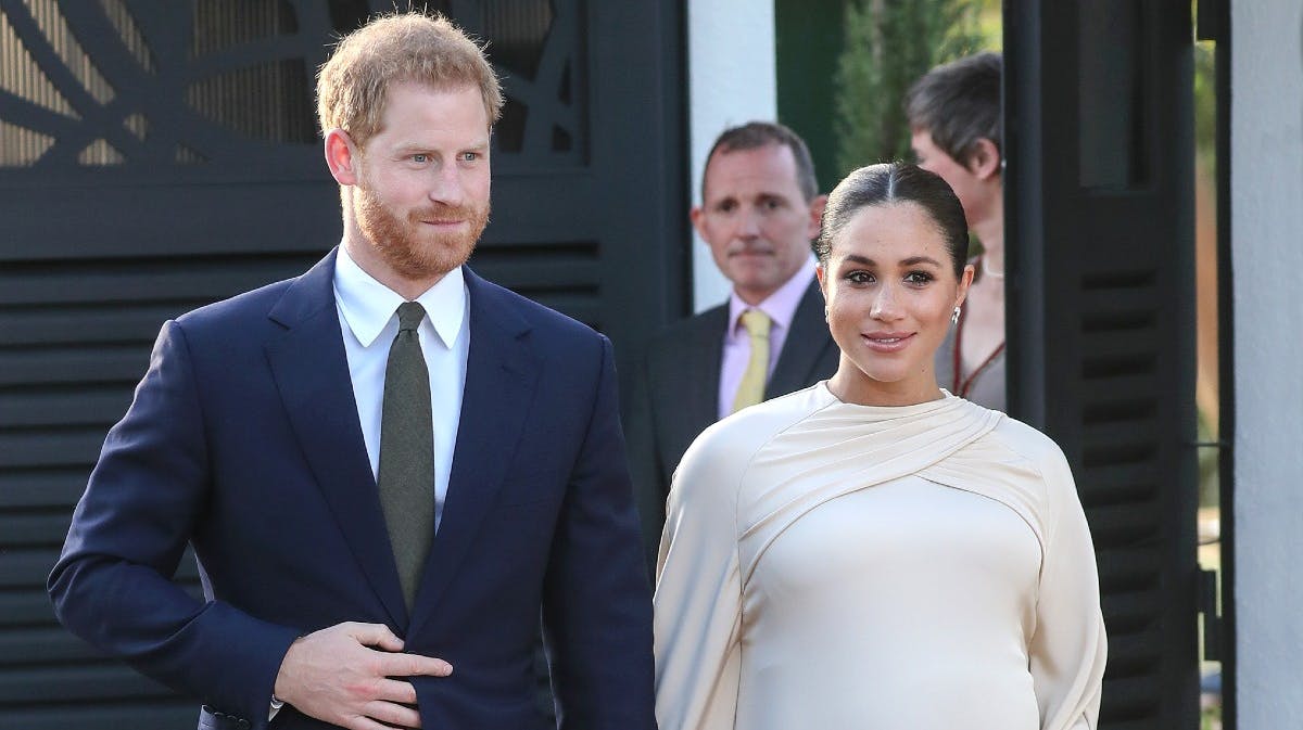 Prins Harry og hertuginde Meghan. 
