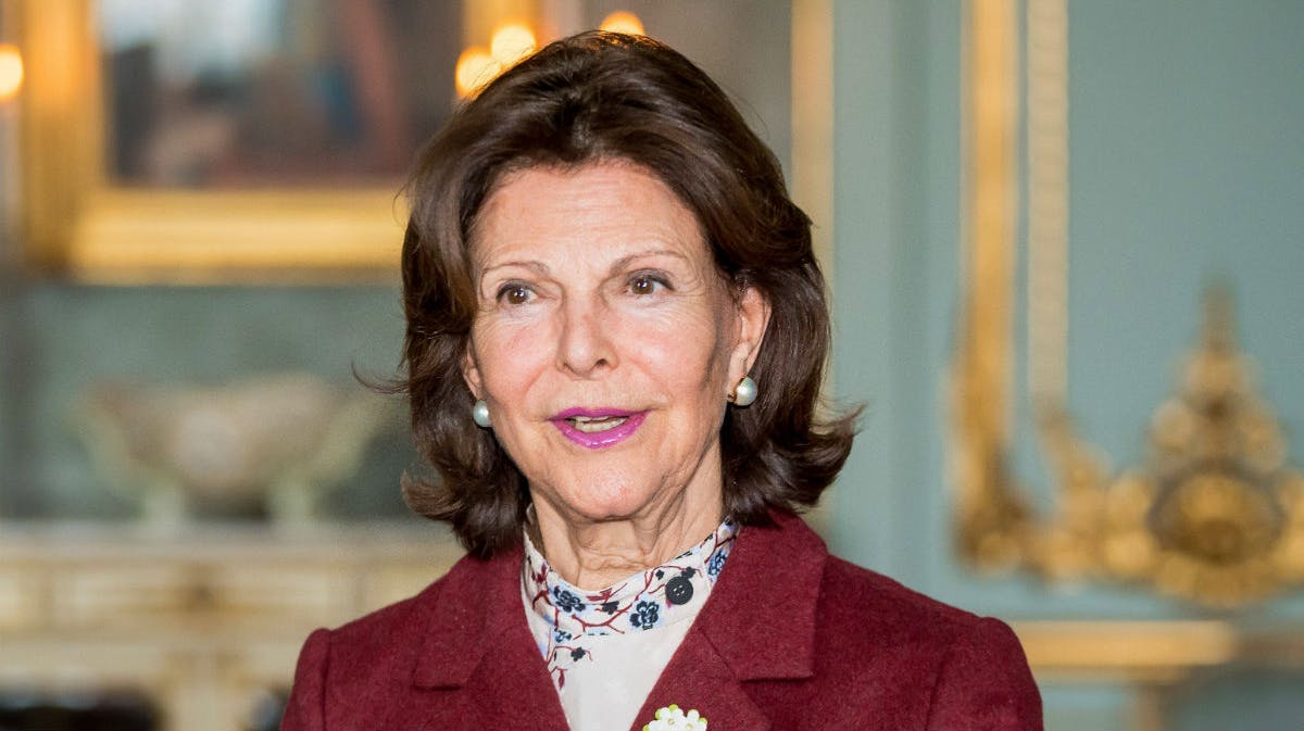 Dronning Silvia. 
