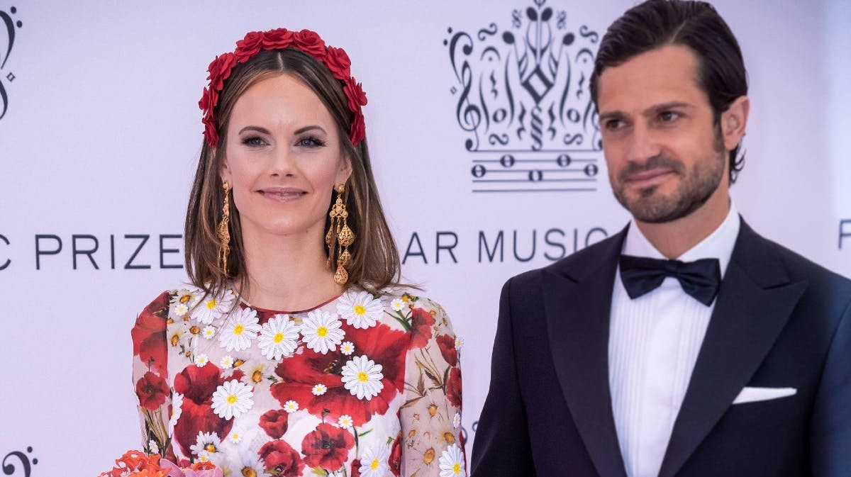 Prinsesse Sofia og prins Carl Philip.