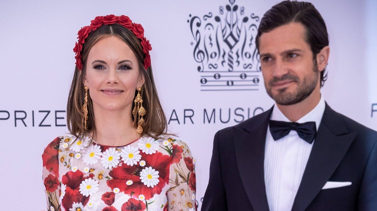 Prinsesse Sofia og prins Carl Philip.