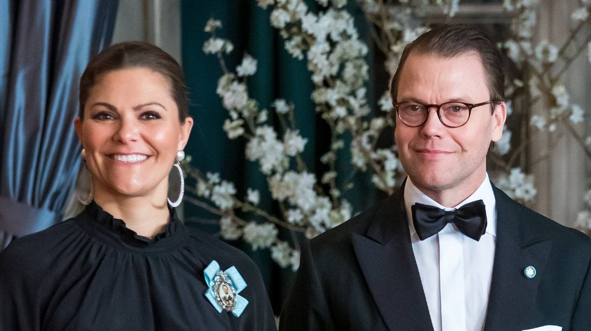 Kronprinsesse Victoria og prins Daniel. 