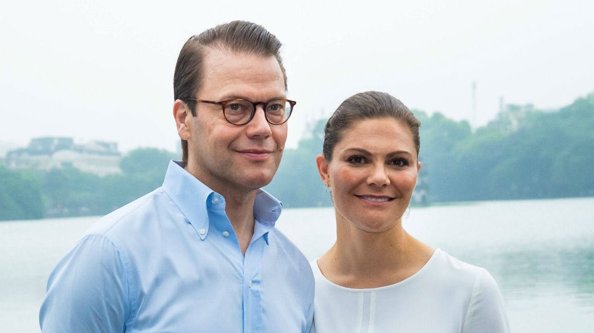 Prins Daniel og kronprinsesse Victoria.&nbsp;