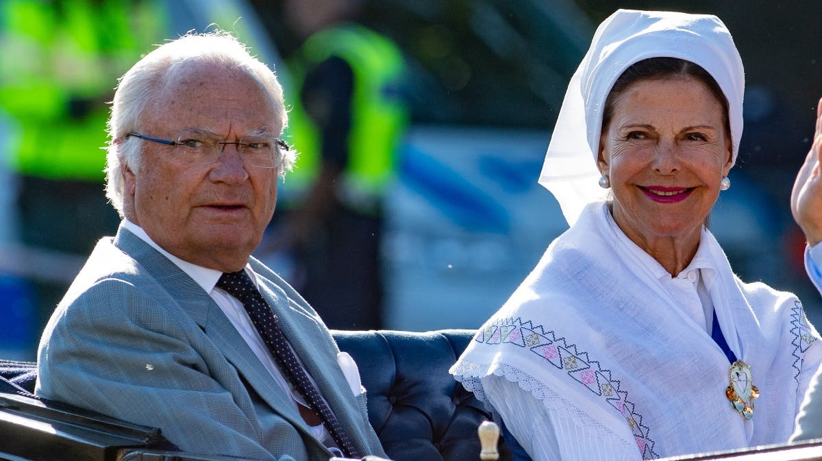 Kong Carl Gustaf og dronning Silvia