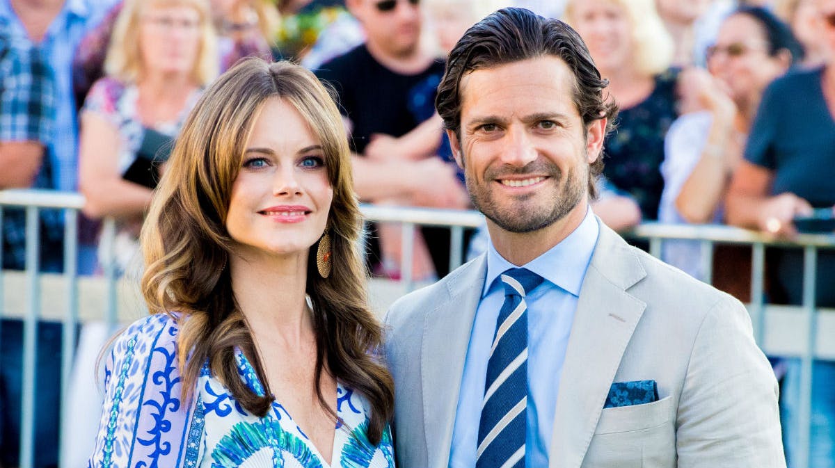 Prinsesse Sofia og prins Carl Philip.