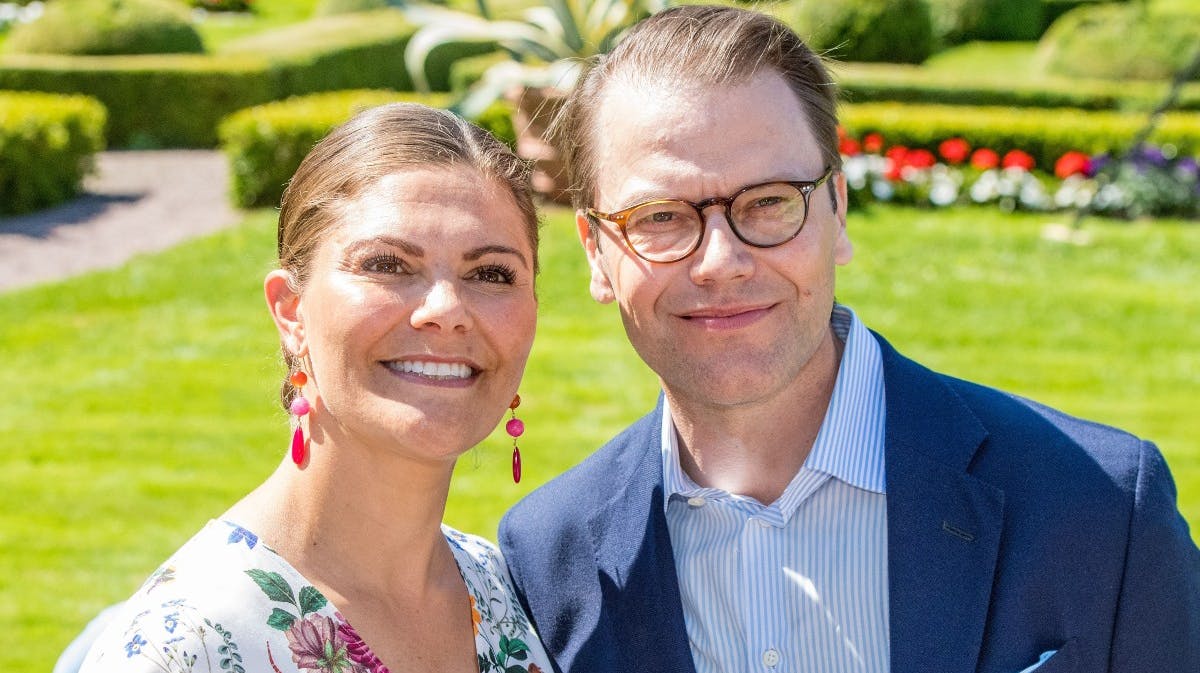 Kronprinsesse Victoria og prins Daniel