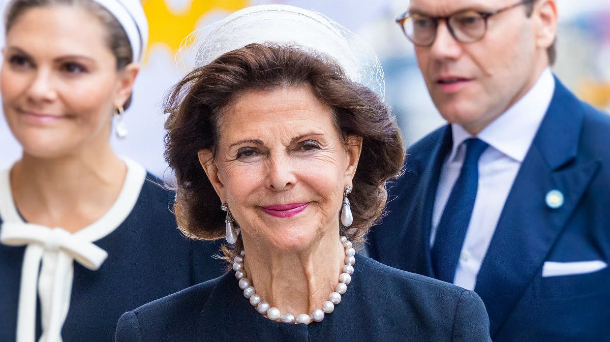 Dronning Silvia.&nbsp;