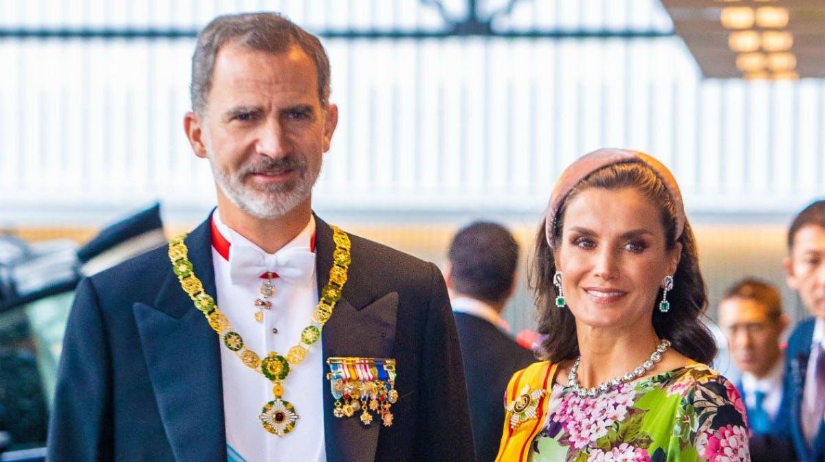 Kong Felipe og dronning Letizia. 