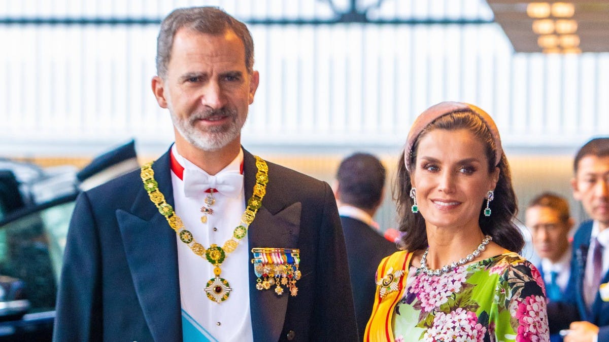 Kong Felipe og dronning Letizia.&nbsp;