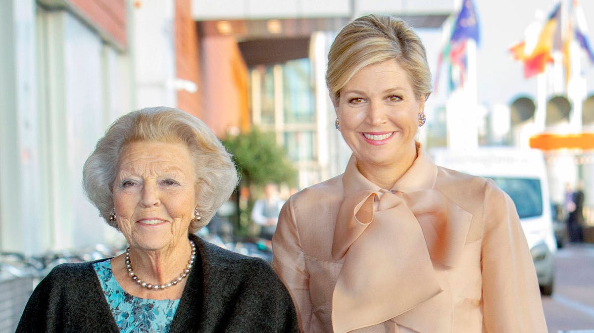 Prinsesse Beatrix og dronning Maxima.