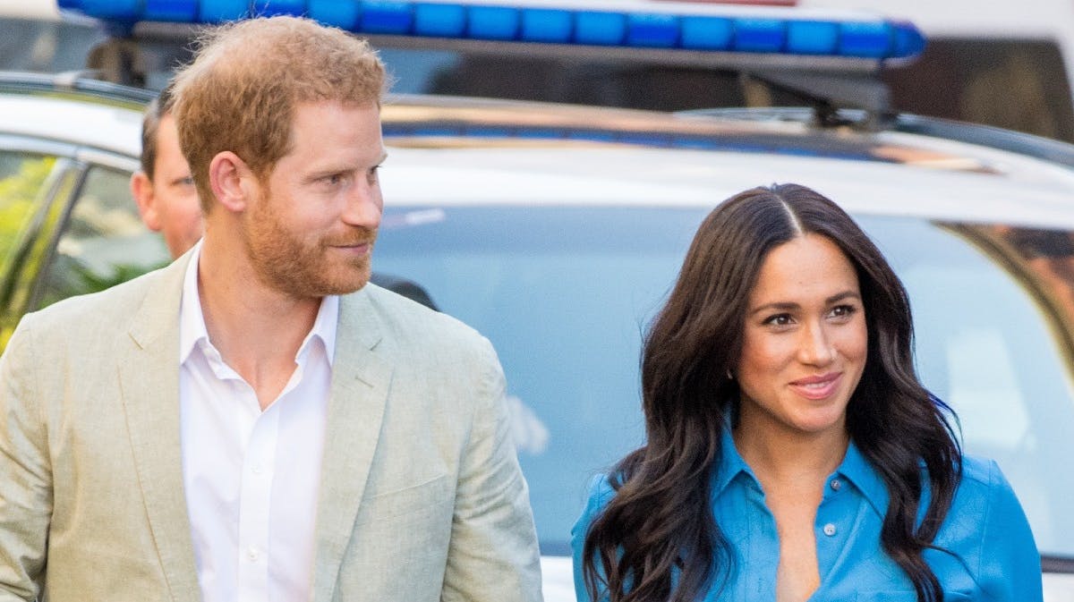 Prins Harry og hertuginde Meghan. 