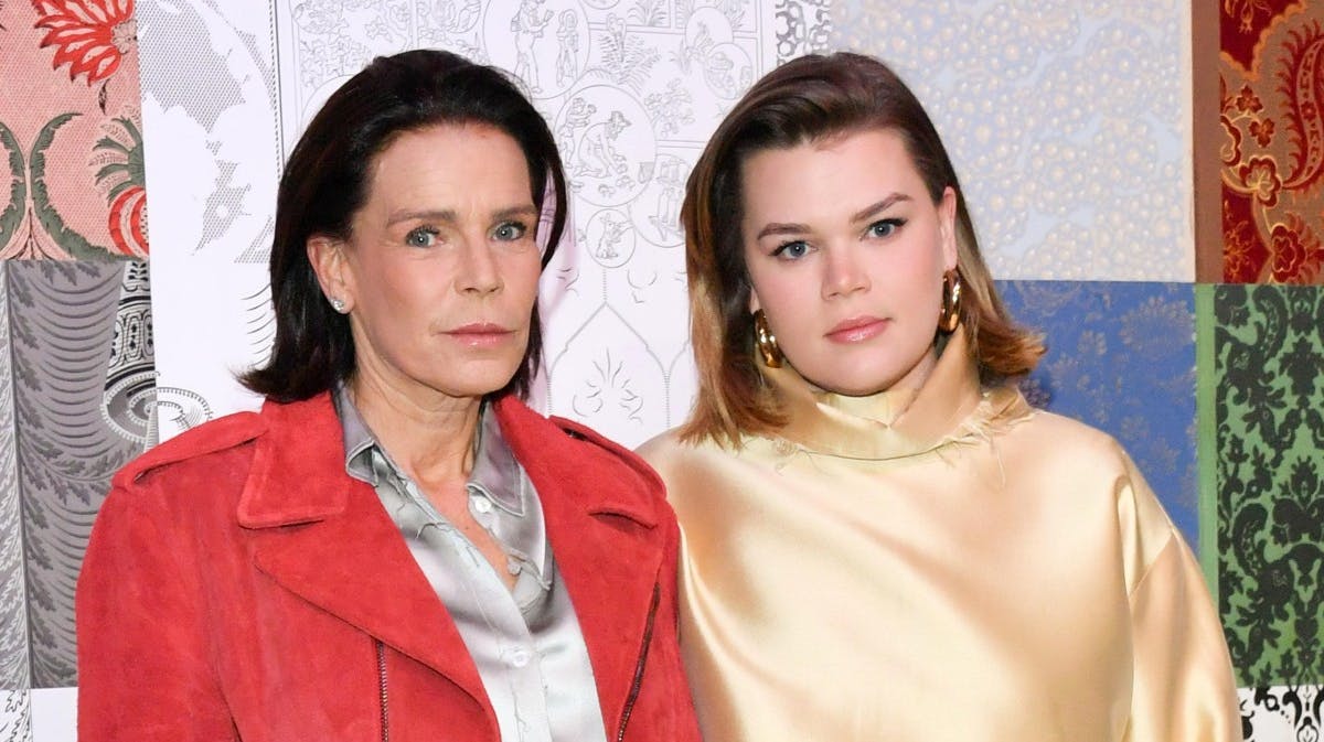 Prinsesse Stephanie og datteren Camille Gottlieb.&nbsp;