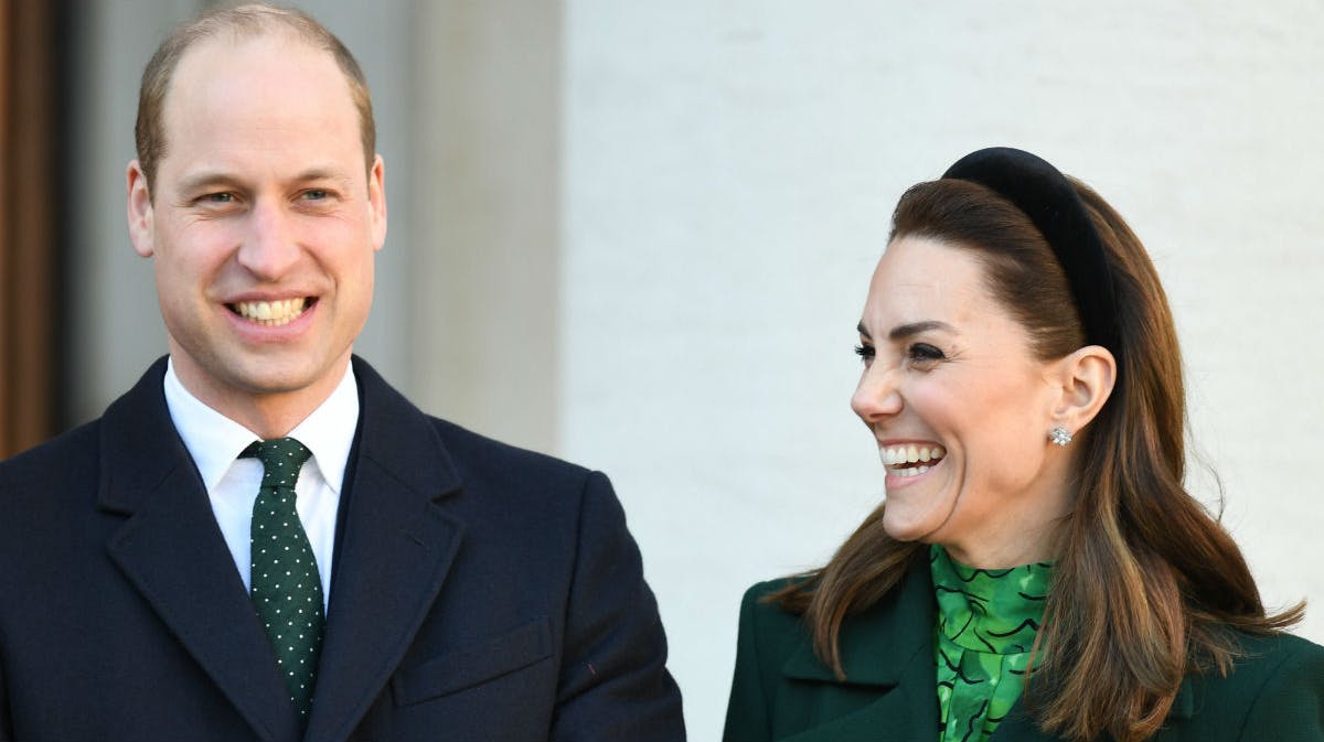 Prins William og hertuginde Catherine. 