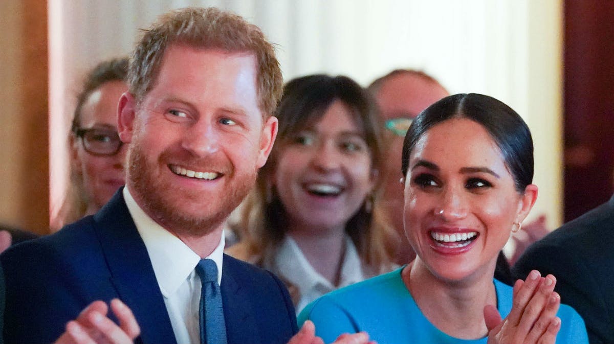 Prins Harry og hertuginde Meghan. 