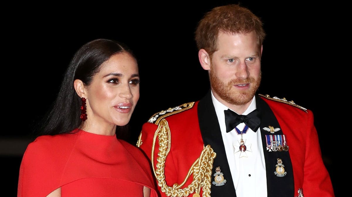 Hertuginde Meghan og prins Harry.