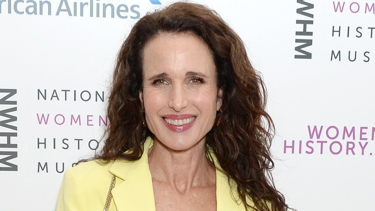 Andie MacDowell.