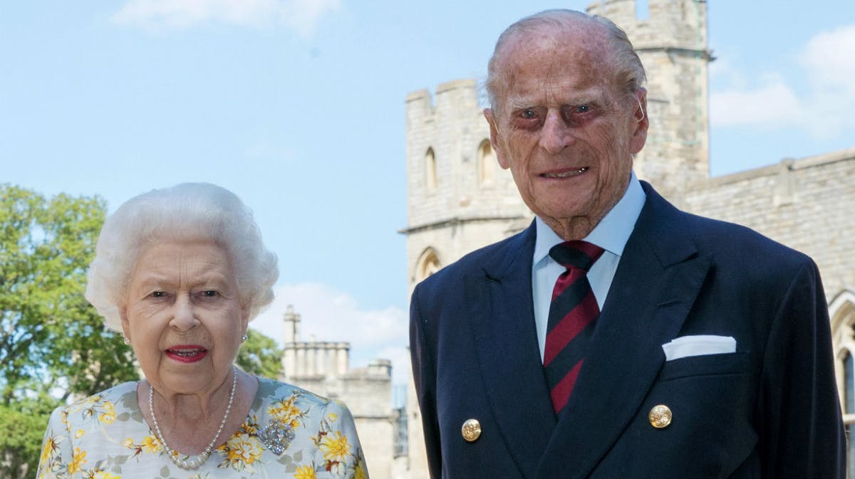 Dronning Elizabeth og prins Philip.