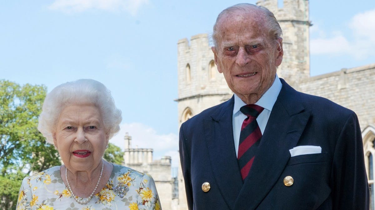 Dronning Elizabeth og prins Philip. 