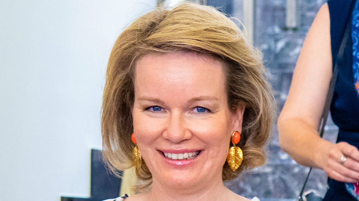Dronning Mathilde. 