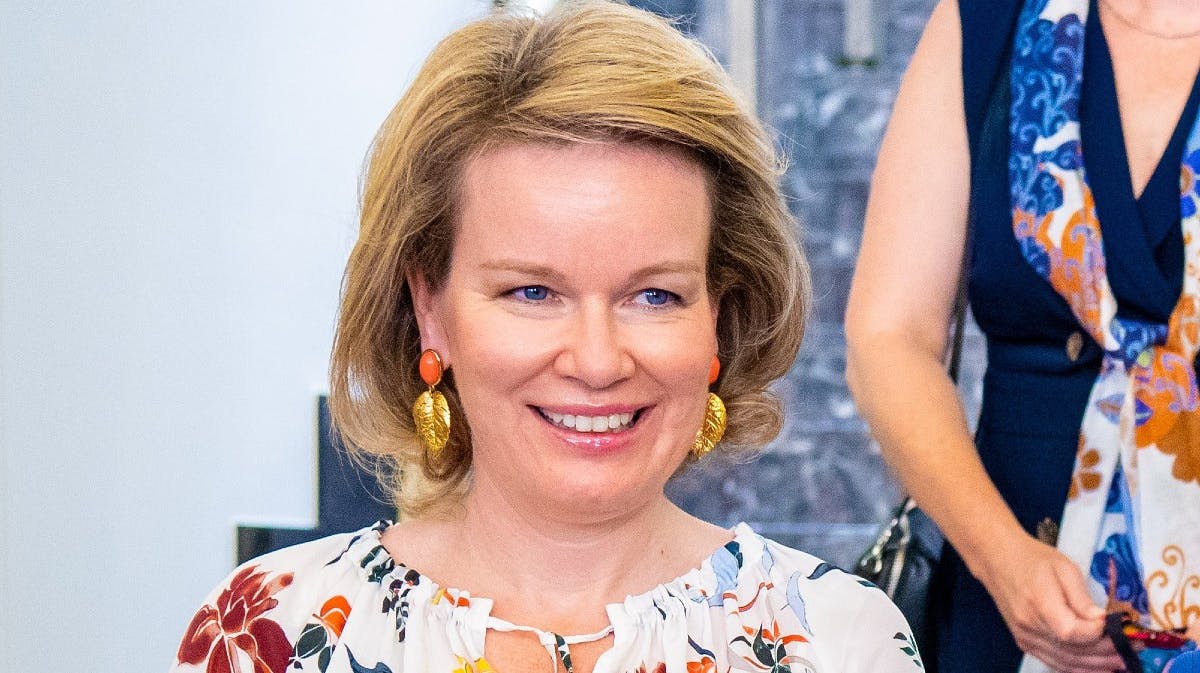 Dronning Mathilde. 