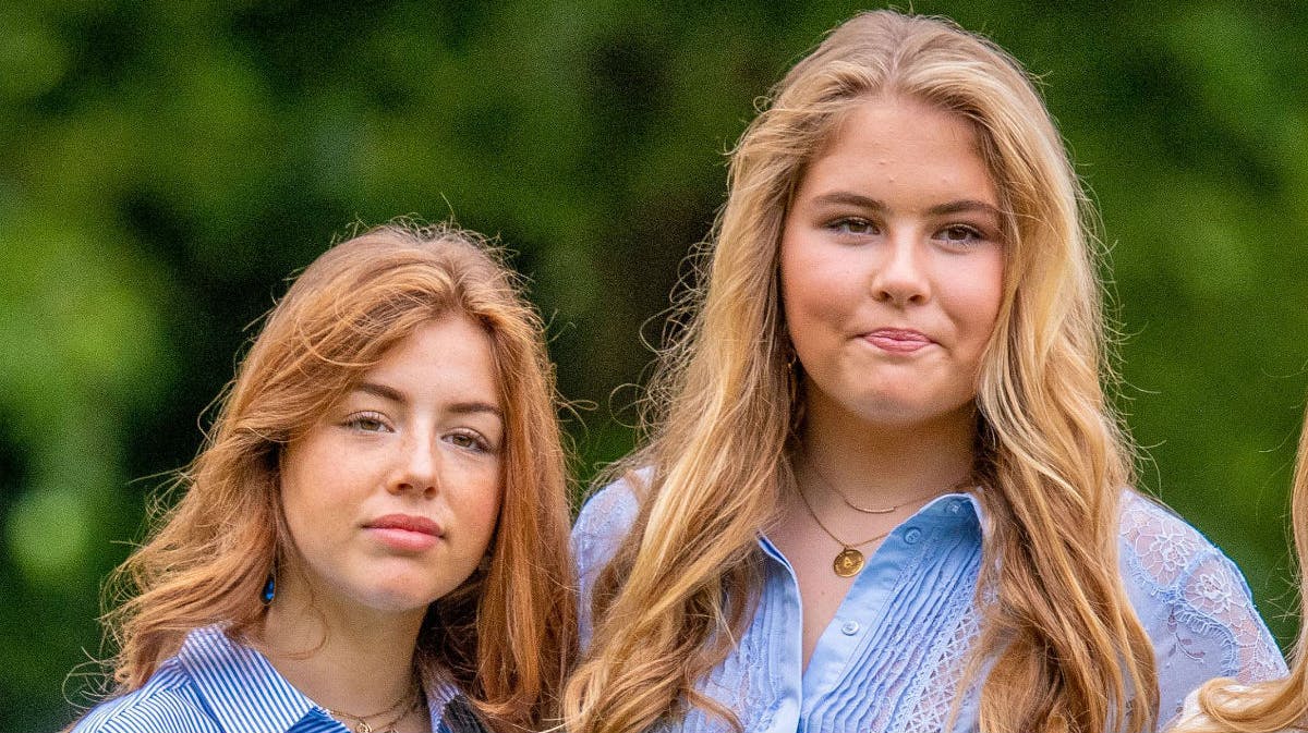 Prinsesse Alexia og prinsesse Amalia. 