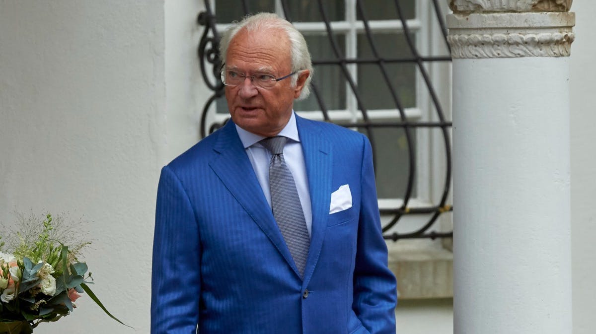 Kong Carl Gustaf.&nbsp;