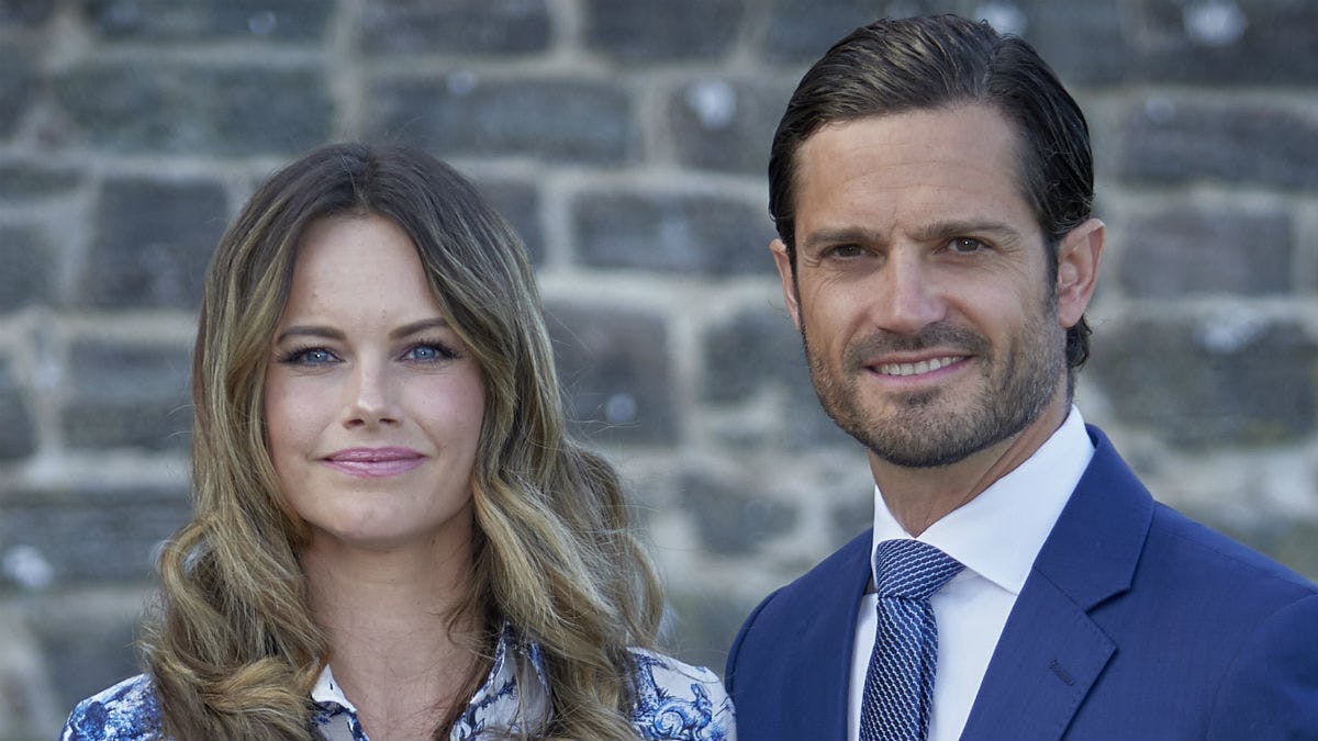 Prinsesse Sofia og prins Carl Philip. 