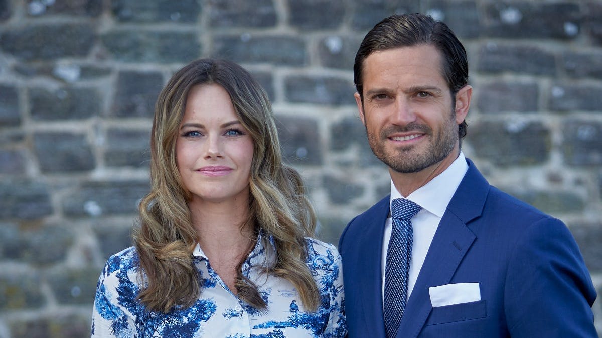 Prinsesse Sofia og prins Carl Philip. 