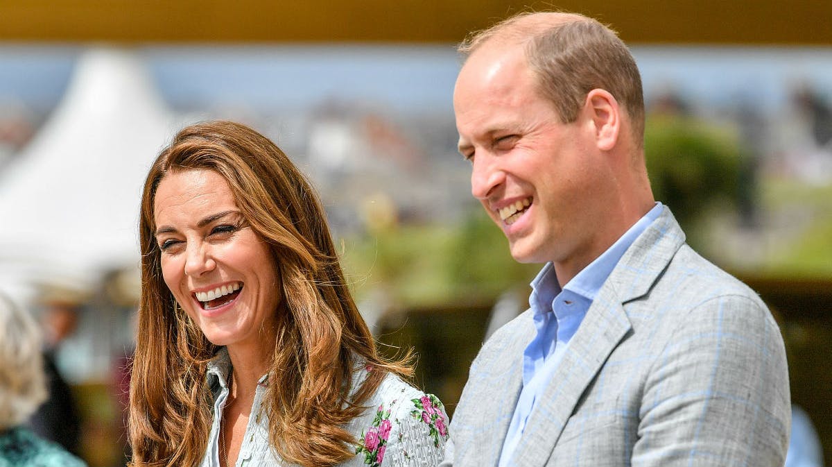 Hertuginde Catherine og prins William.