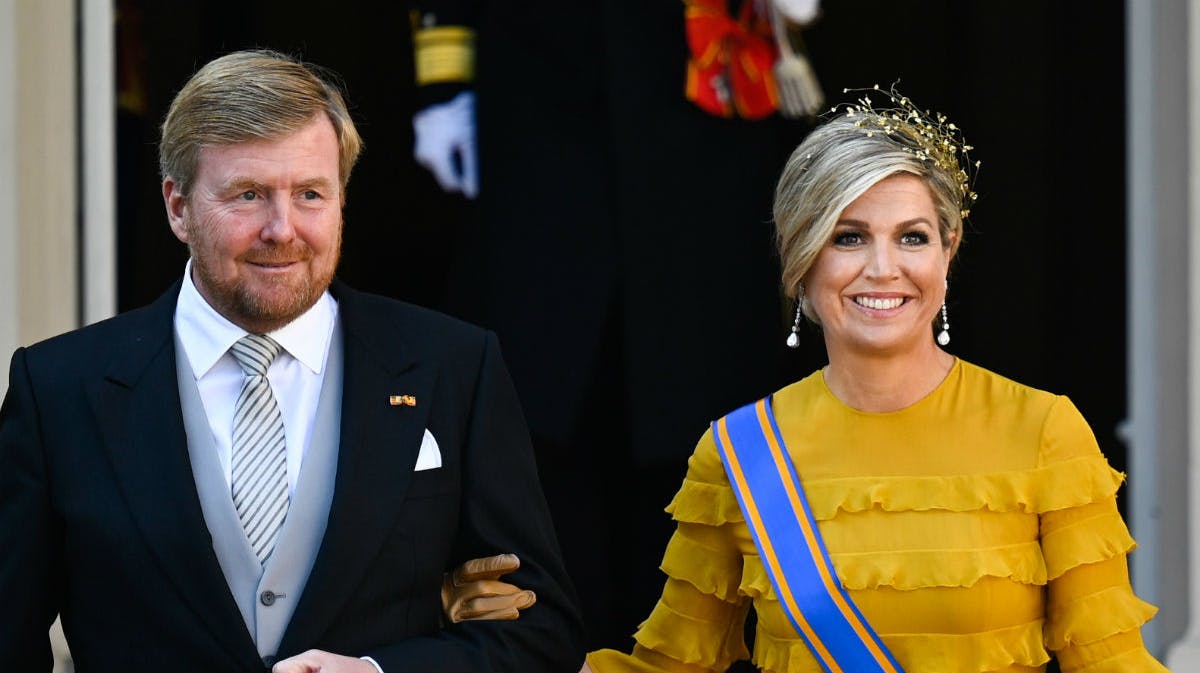 Det hollandske kongepar. 