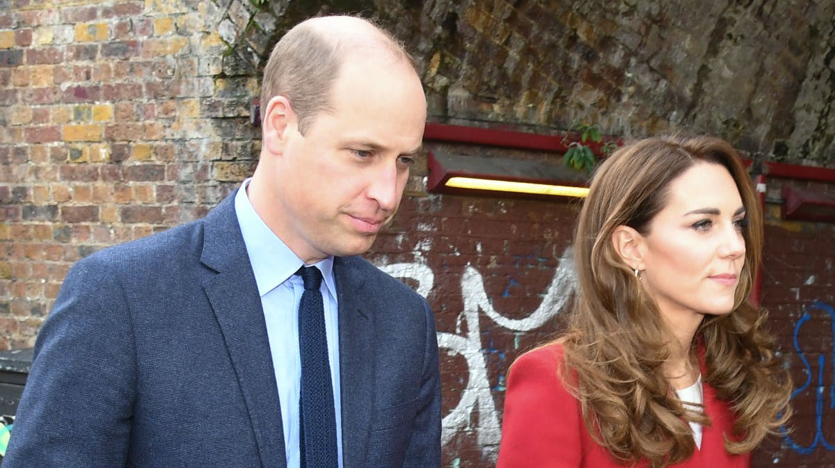 Prins William og hertuginde Catherine. 
