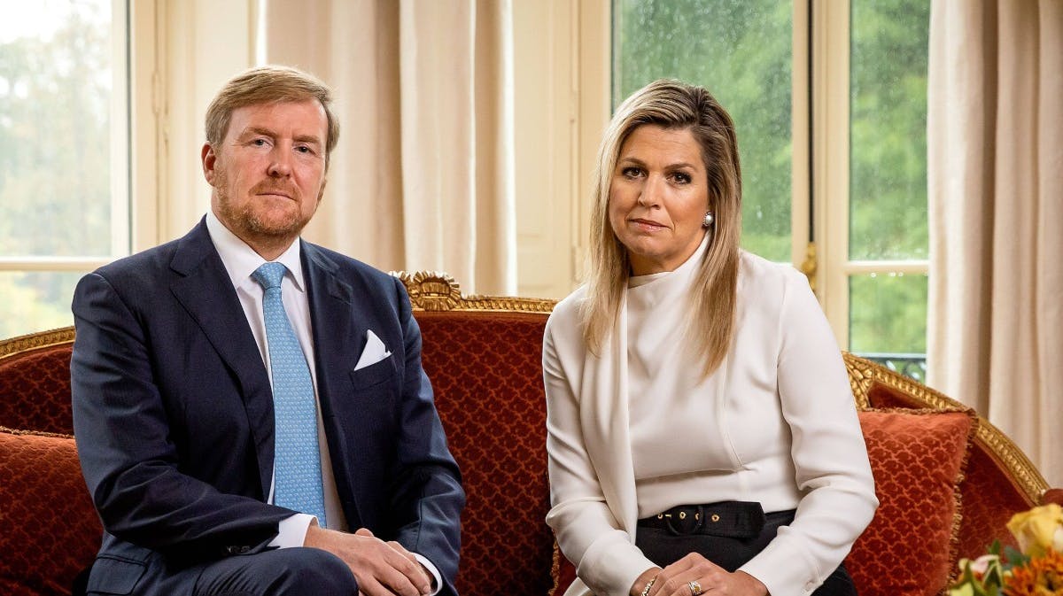 Kong Willem-Alexander og dronning Maxima.&nbsp;