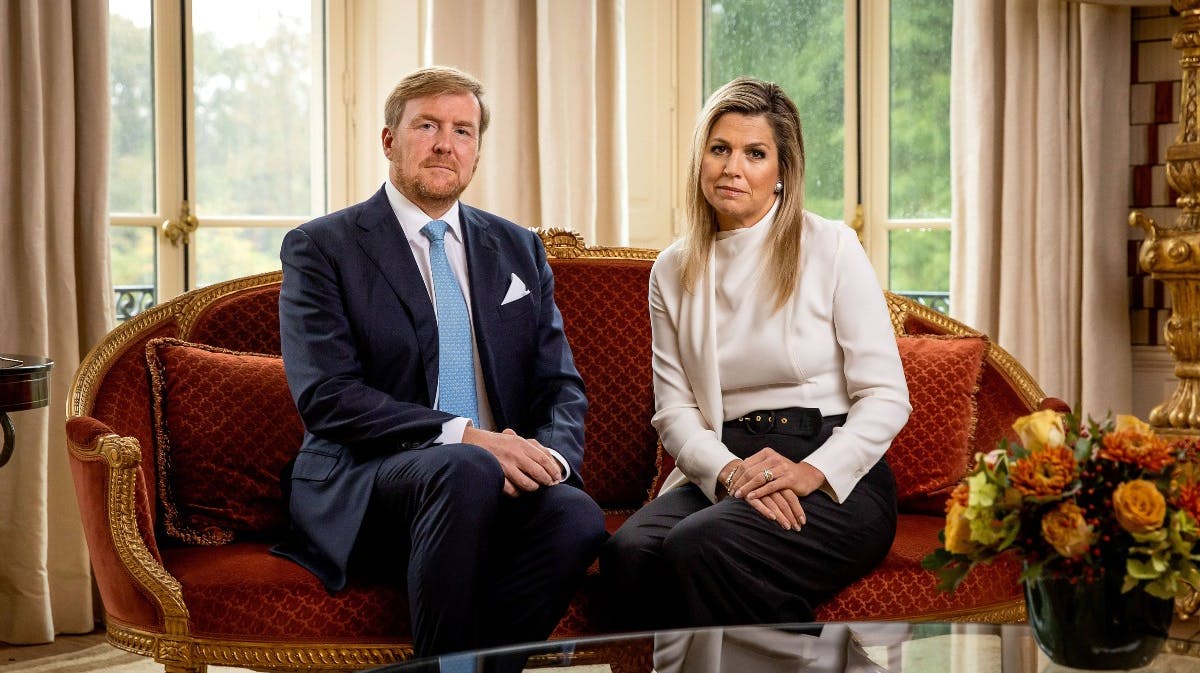 Det hollandske kongepar. 