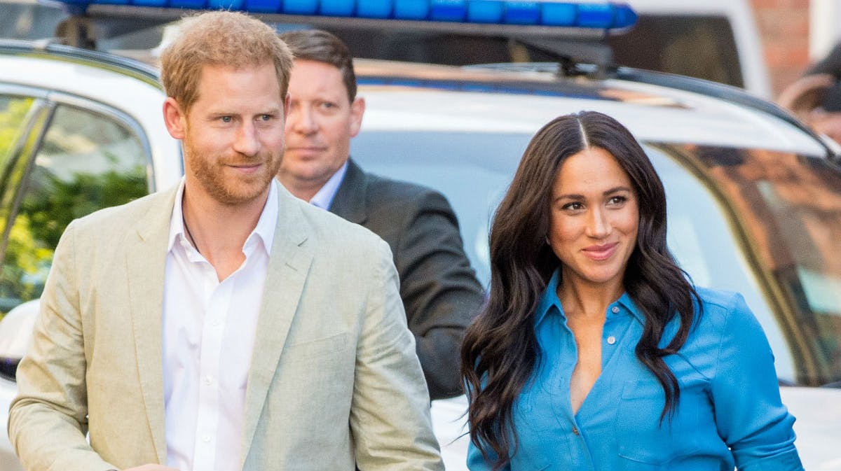 Prins Harry og hertuginde Meghan. 