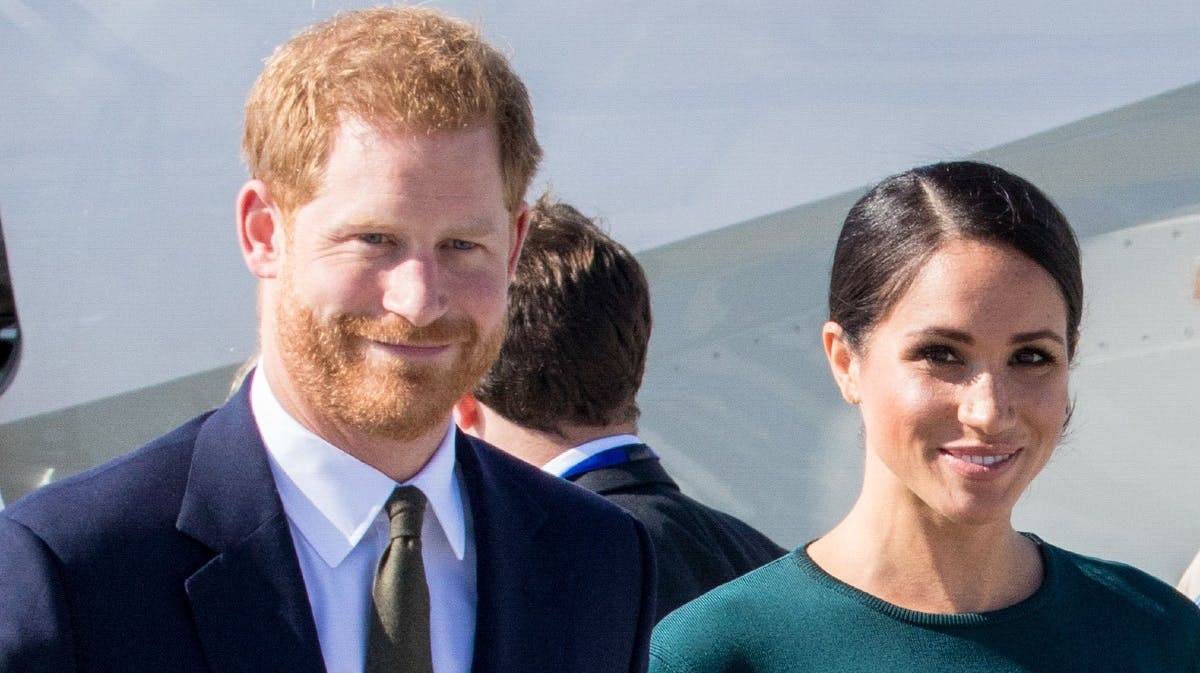Prins Harry og hertuginde Meghan. 
