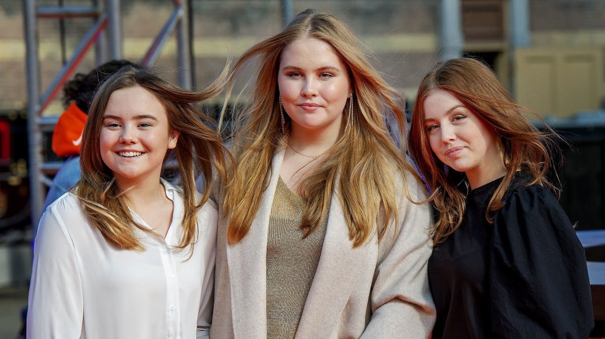 Prinsesse Ariane, prinsesse Amalia og prinsesse Alexia. 