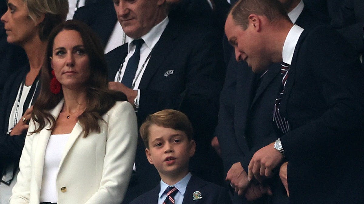 Kate, George og William