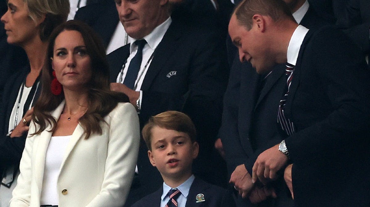 Kate, George og William